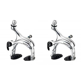 2 x Brake Bridge Bicycle Road Fixie Aluminium Silver Rear or Front 3436pl
