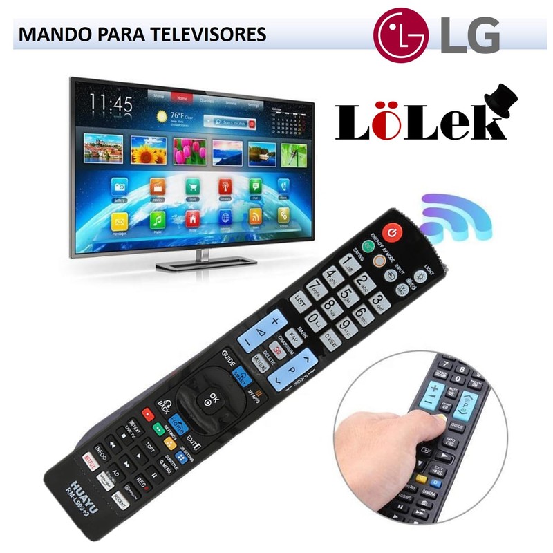 LoLek Remote Control for LG Smart TV, Compatible with Most