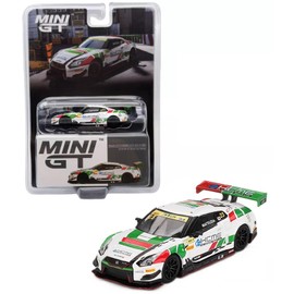 Collectibles Diecast Model Car Compatible with Mini GT 1:64 Nissan GT-R NISMO GT3#23 KCMG 2018 FIA GT World Cup Macau Limited Edition MGT00593