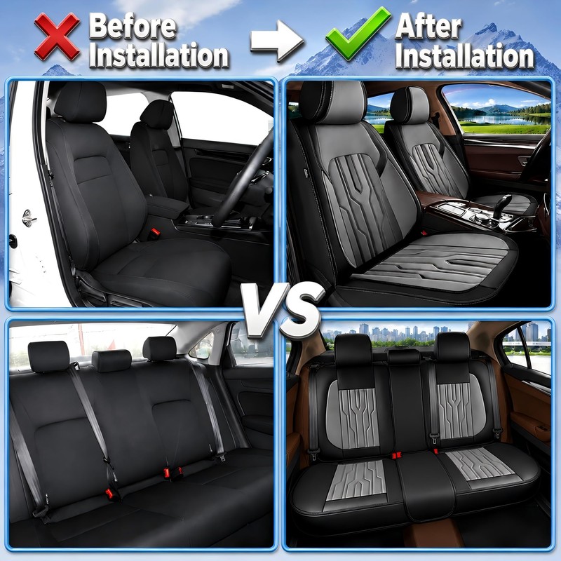 Custom Fit for Nissan Kicks 2018-2025 2026 Car Seat Covers