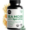 Atlantic Naturals Sea Moss with Spirulina Superfood Capsules - Multivitamin