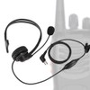 Auriculares ergonómicos Walkie Talkie, Diadema Ajustable 150Ω Auriculares unidireccionales Walkie