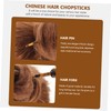 Baluue Shell Hair Stick Large Claw Clip for Thick Hair