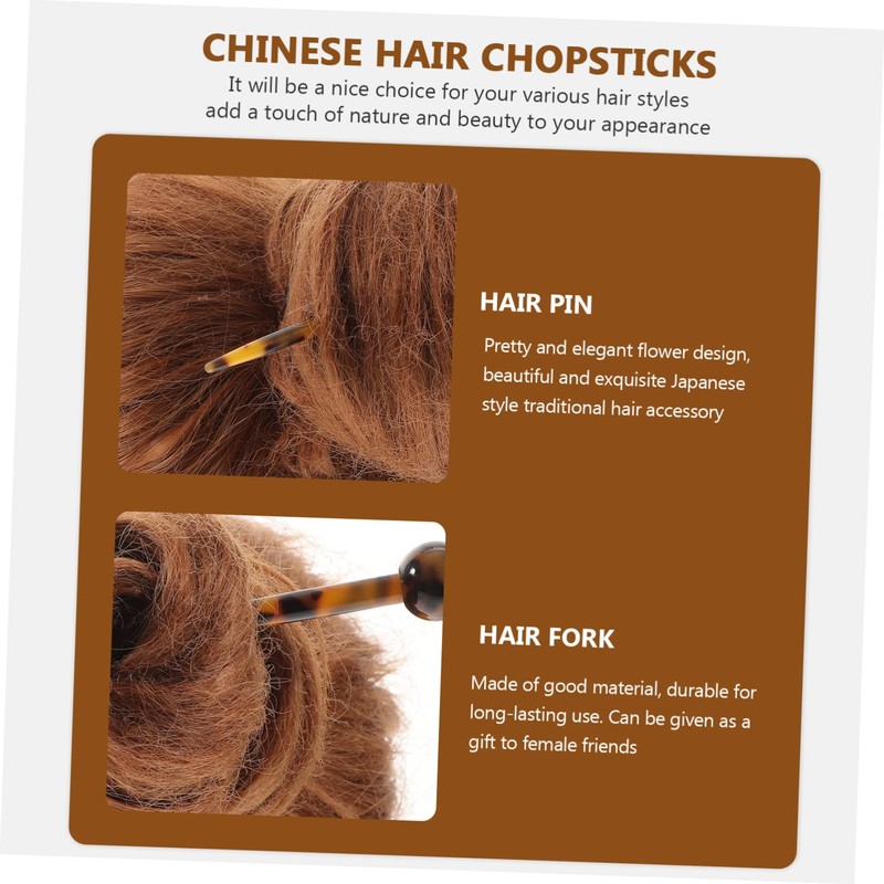 Baluue Shell Hair Stick Large Claw Clip for Thick Hair