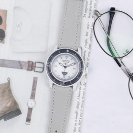 WOUKUP Quick Release Leather Watch Band Top Grain Leather Watch Strap Replacement Bracelet 18mm 20mm 22mm For Men and Women