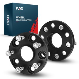 KAX 5x4.5 Wheel Spacers,15mm 5 Lug Hub Centric Wheel Spacers fit for RAV4, Camry, Highlander, Sienna, RX350, ES350, Venza, Avalon, ES330, Prius V with M12x1.5 Studs 60.1mm Hub Bore,2Pcs