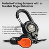 Pristis Mini Fishing Scissors, Compact Stainless Steel Blades Line Cutter