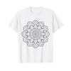 Mandala da dipingere e colorare per bambini Maglietta