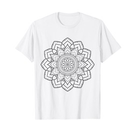Mandala da dipingere e colorare per bambini Maglietta