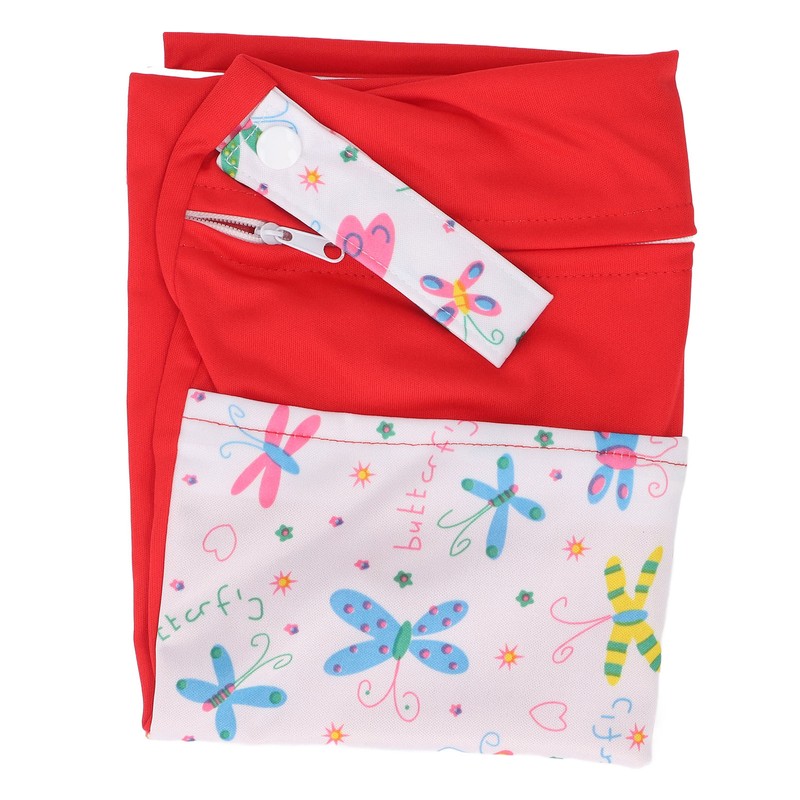 2pcs Cloth Diaper Wet Dry Bags Waterproof Reusable Wet Bags