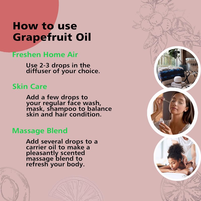GM Gumili Grapefruit Essential Oil, 30ml
