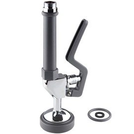 YooGyy Sprayer Commercial Sink Sprayer Replacement, Commercial Sink Pre Rinse Faucet Sprayer with Handle Grip Assembly,1.28 GPM High Pressured Commercial Dish Sprayer for Replacement Kit,Grey