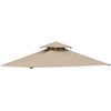 Garden Winds Replacement Canopy for Mainstays Grill Shelter Gazebo -