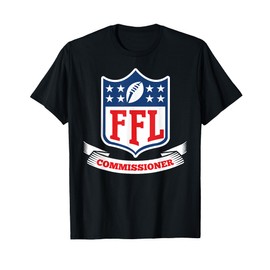 Fantasy Football League Commissioner FFL Commish T-Shirt T-Shirt