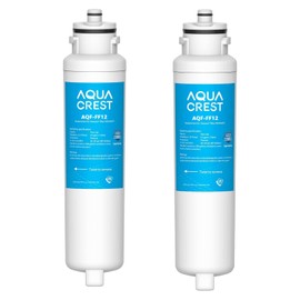 AQUA CREST DW2042FR-09 Refrigerator Water Filter, Replacement for Daewoo DW2042FR, Kenmore 46-9130, DW2042FR-09, Aqua Crystal DW2042F-09, FRN-Y22D2V, FRN-Y22D2W, 2 Pack