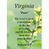 Virginia "Pure" Keepsake Name Meaning Card with Bible Verse