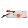 Handheld Sewing Machine Orange Portable Mini DIY Ergonomic Handle Electric