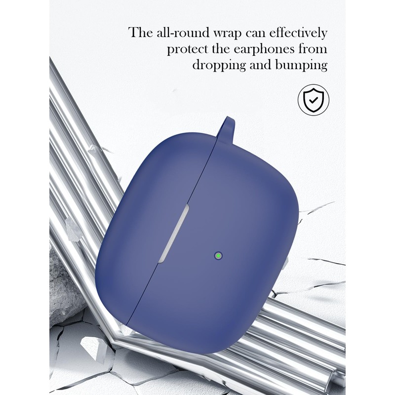Case for Bowers & Wilkins Pi8 Wireless Earbuds,Soft Protective,Shockproof, BOVUGAC