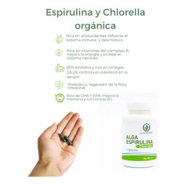 Hadosbiotec Kit Facial Detox Espirulina Serum+jabón+cápsulas