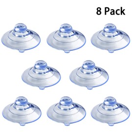 HSTECH 8 Pack EZ Pass Holder Suction Cup Compatible with AutoBoxClub Mount