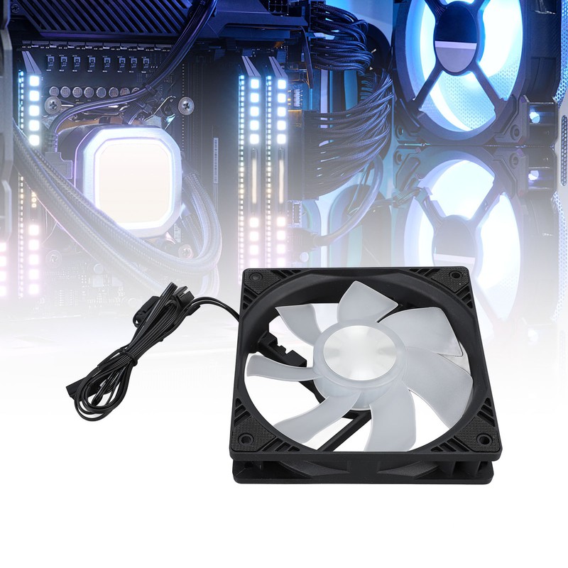 Hydraulic Bearing Case Fan 120mm PWM Intelligent Temperature Control 5V