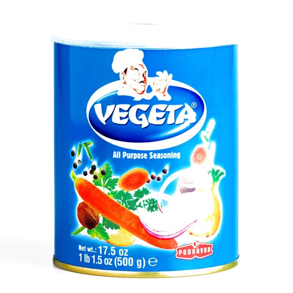 Vegeta Seasoning Tin 17.5 oz each (3 Items Per Order)