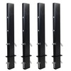 YHXCUIER Heavy Duty 4 Pack 30" Adjustable C Channel Pipe