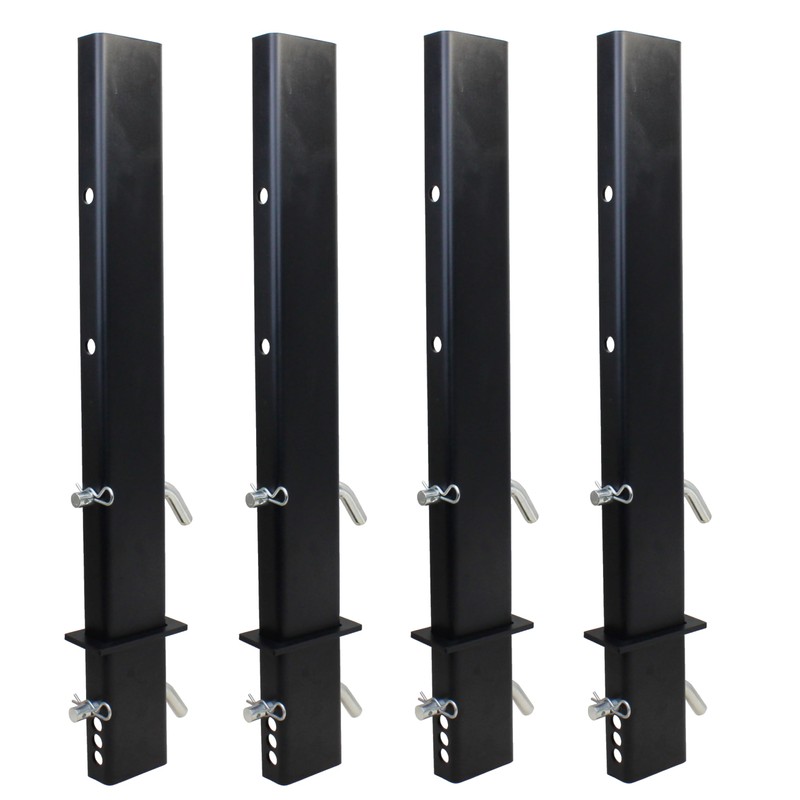 YHXCUIER Heavy Duty 4 Pack 30" Adjustable C Channel Pipe