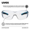Uvex pheos nxt - premium safety glasses - anti-fog interior,