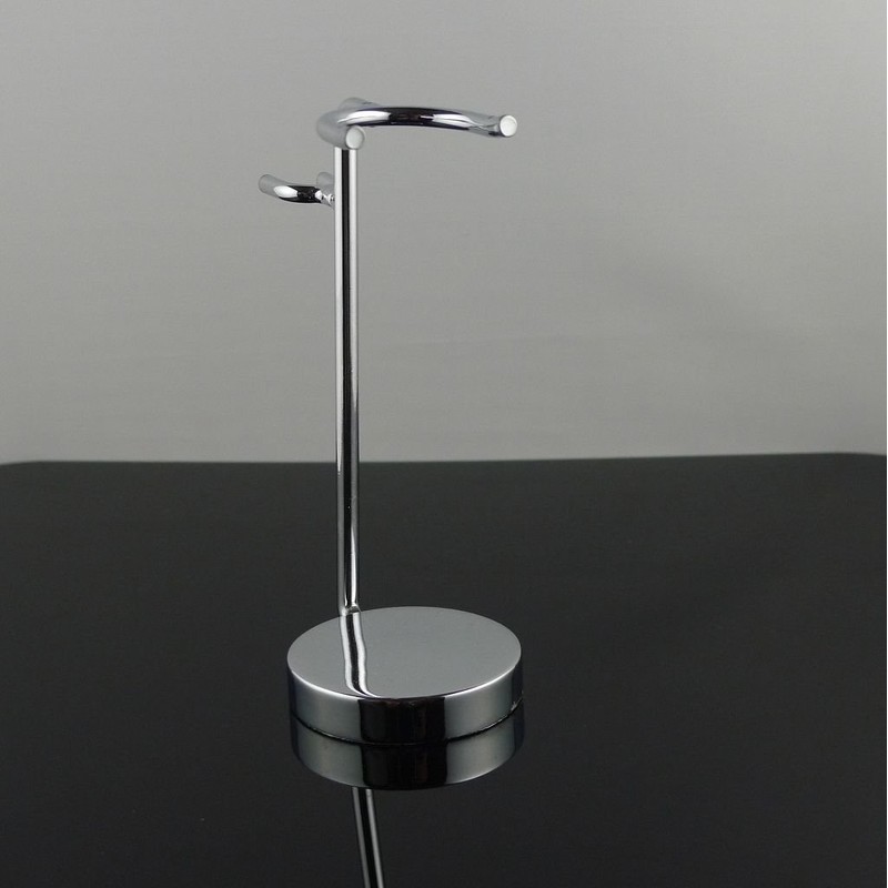 Stainless Shaving Brush Razor Stand by Frank Shaving