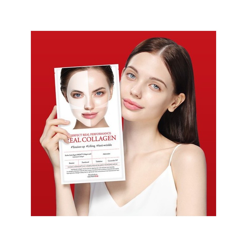 Dermapix 퍼펙트 리얼 퍼포먼스 리얼콜라겐 (8매입) Perfect Real Performance Real