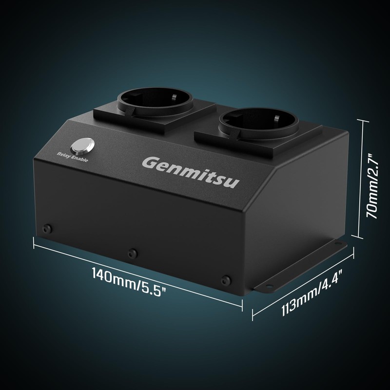 Genmitsu iMaticBox Relay Module Switch for CNC Router Machines, 12