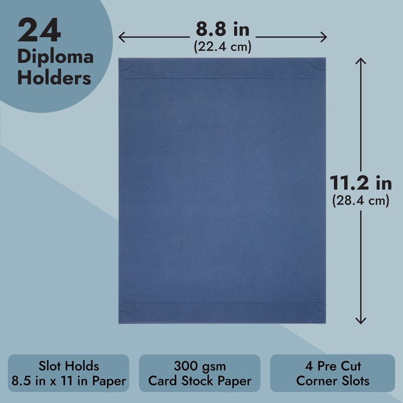 Best Paper Greetings Single-Sided Certificate Holders - Heavyweight Protection for