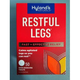 Hyland's 2 PACK Hyland's Restful Legs Relief Tablets, 50 Tablets