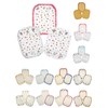 Universal Body Extensions Pack of 3 Organic Cotton (Confetti Pink/Grey/White)