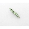 Faship Peridot Green Premium Rhinestone Crystal Floral Small Hair Barrette