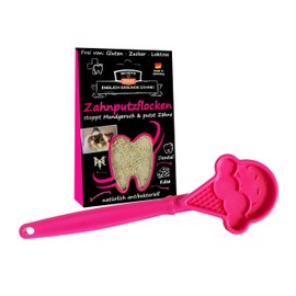 Qchefs Lick Stick & Dental Care for Cats as Lick Mat to Go and Treat for Training - Against Stress and for Soothing as Dental Care without Brush - Also for Kittens (Lick Stick)
