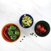 TP Large Mixing Bowl Set with Lids, Melamine Nesting Bowls