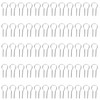 100pcs High Temperature Nichrome Wire Jump Rings, R-Shaped Hanging Burning