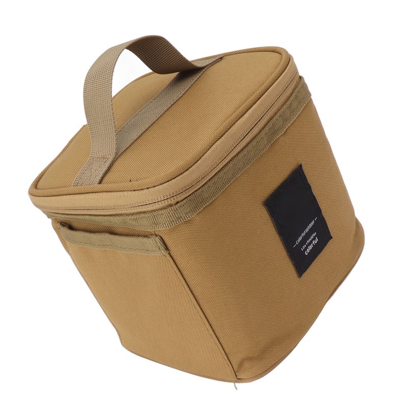 Spice Bottle Carry Bag Removable Inner Divider Oxford Cloth Portable