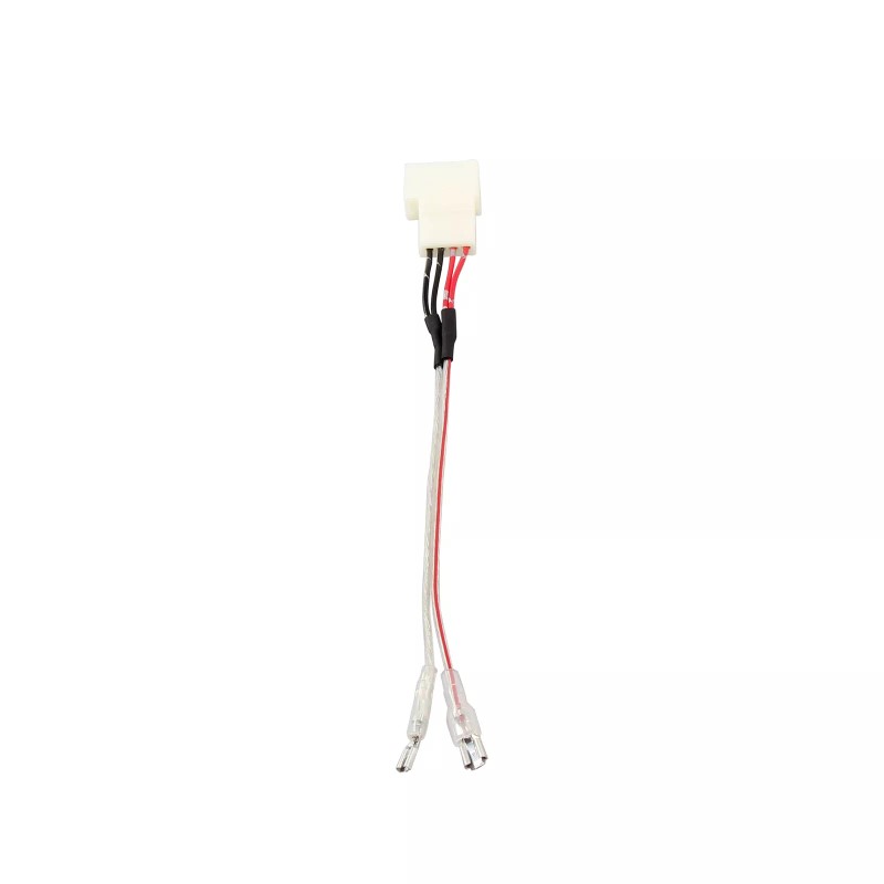 RED WOLF 4PC Upgrade Front Dash Tweeter Speaker Wire Harness