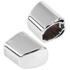 Abs Plastic Practical Handbrake Lever Parking Button, Durable Silver Handbrake