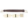 PU Leather Guitar Speaker Grip Internal Steel Amplifier Handle for