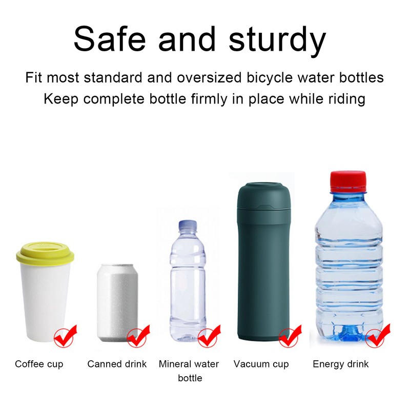Bike Water Bottle Cage Lightweight Strong Bicycle Drink Cup Holder