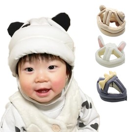 Colulu Baby Helmet, For 1 Year Old, Fall Prevention, Head Protection, Fall Prevention, Helmet, Baby Head Guard (Panda)