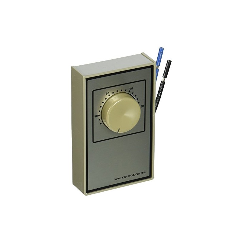 Emerson 1A65-641 Line Voltage Baseboard Thermostat, Beige