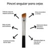 Brocha Doble Para Ceja Cepillo Pestañas 2 Cabezas Maquillaje