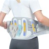 Faja Lumbar Ajustable para Hombres y Mujeres, Transpirables (Medium)