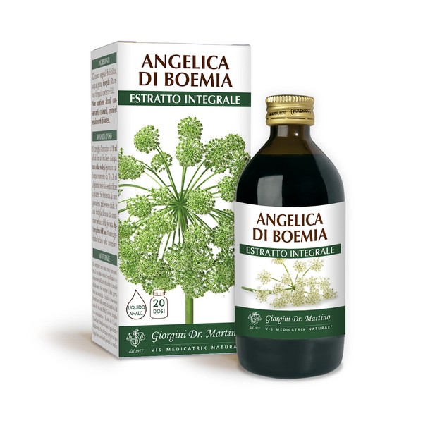 Dr. Giorgini Integratore Alimentare, Angelica di Boemia Estratto Integrale Liquido Analcoolico - 200 ml
