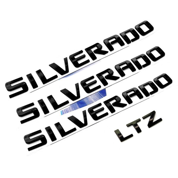 Yoaoo 4pack OEM Nameplate with LTZ Emblem 3D Badge Replacement